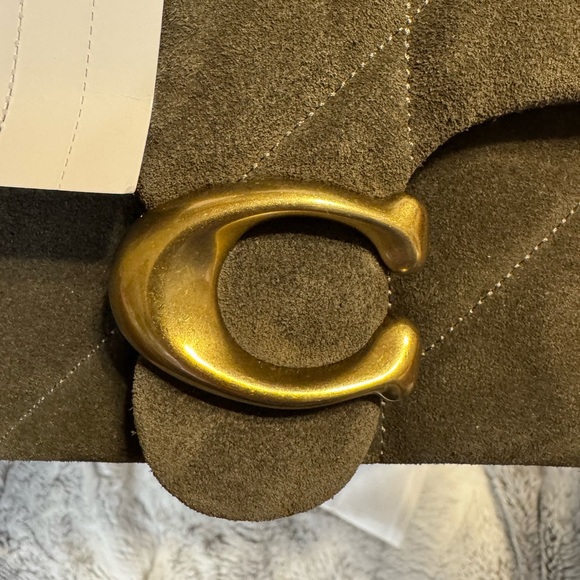 Coach - Quilted Tabby 19 Olive - NWT Chain Strap & Wristlet 2025 Retail - $295 - Picture 6 of 15